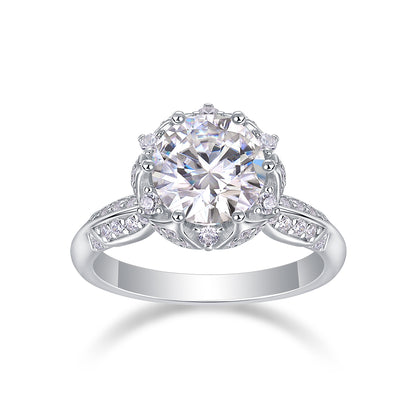 Theater of Love™ 2-Carat Moissanite Wedding Ring Set
